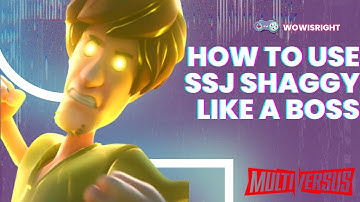 HOW TO USE SSJ SHAGGY LIKE A BOSS IN MULTIVERSUS | SHAGGY MULTIVERSUS TUTORIAL | SHAGGY COMBO GUIDE
