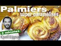Palmiers Caramélisés de Cyril Lignac en 3 Min 🍬