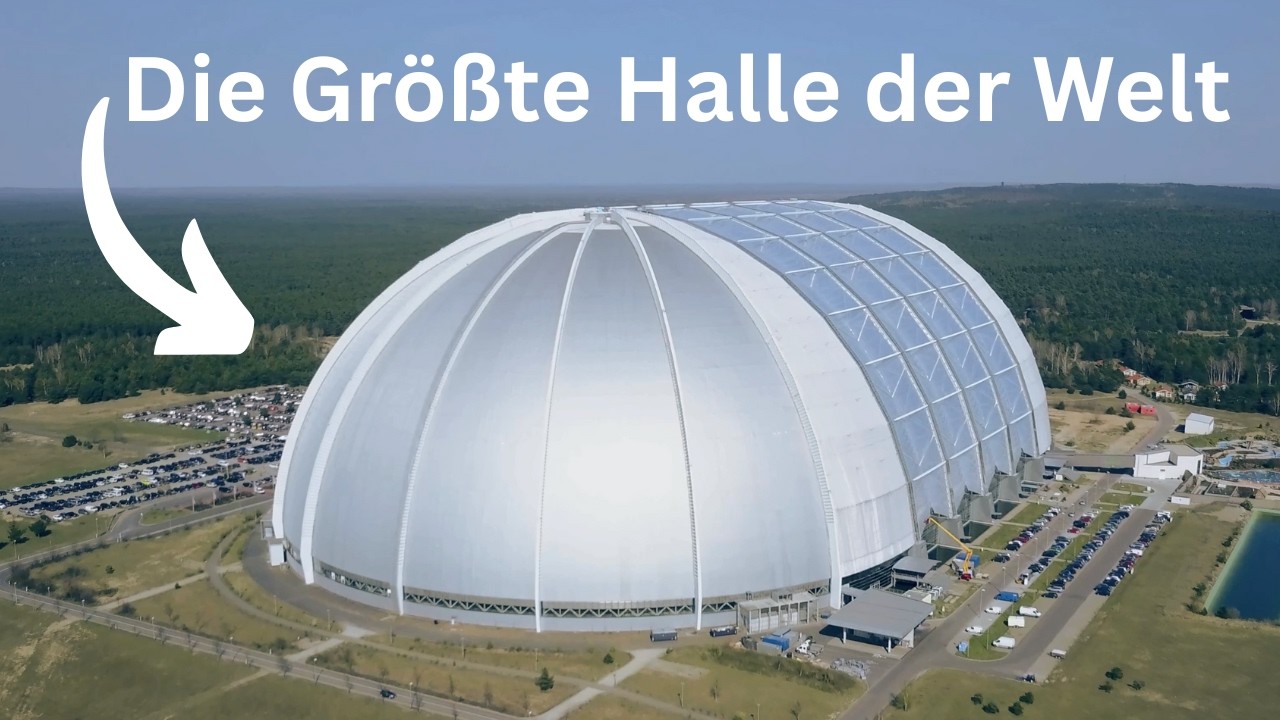 So wurde die größte Halle der Welt gebaut! - Deutsche Ingenieurskunst!