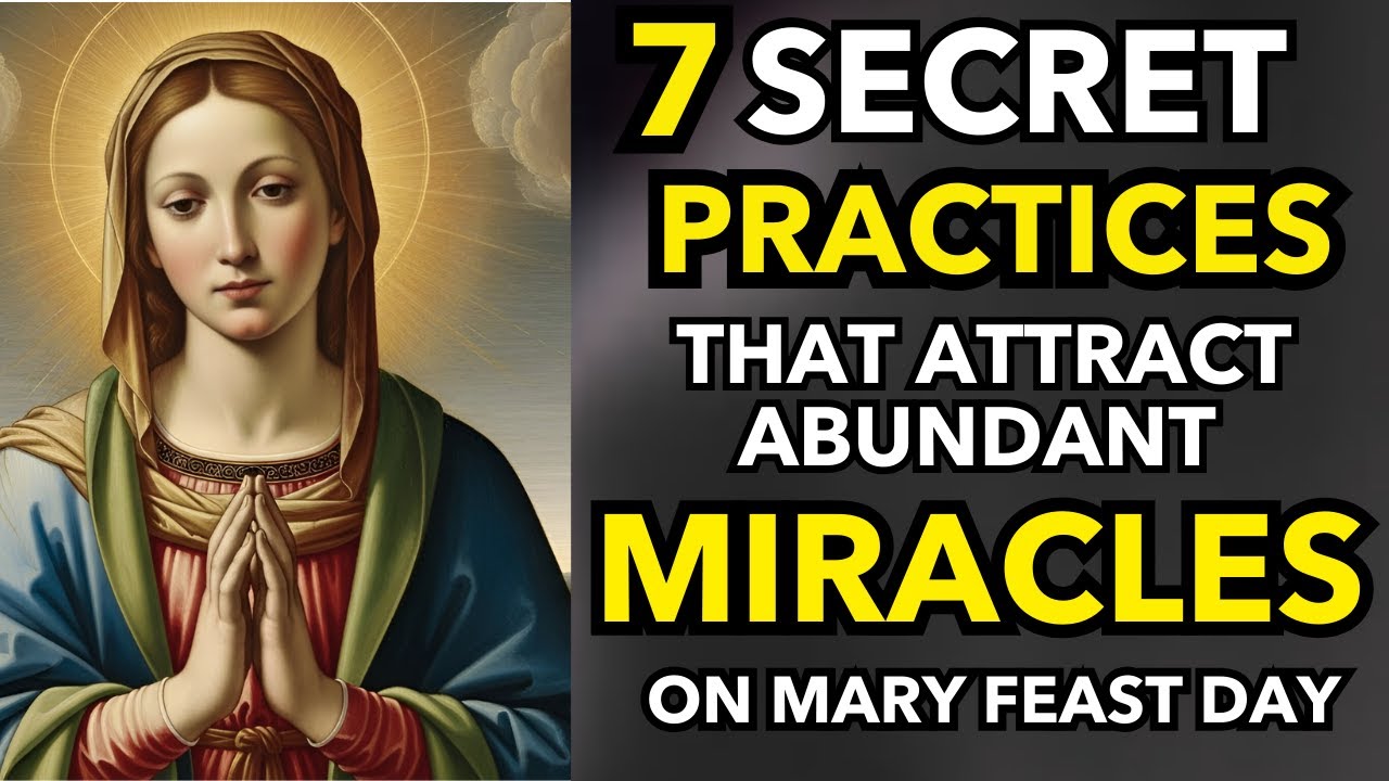 Do These 7 Things On The Feast Of The Immaculate Conception - December 8 - The Virgin Mary