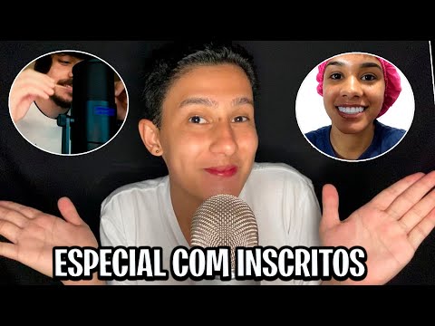 ASMR ESPECIAL DE FIM DE ANO COM INSCRITOS