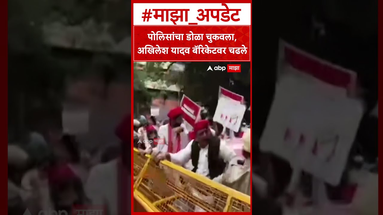 India Alliance Protest Akhilesh Yadav 