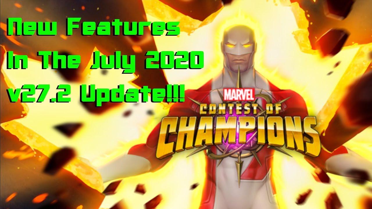 New Features In The July 2020 v27.2 Update!!! | MCOC