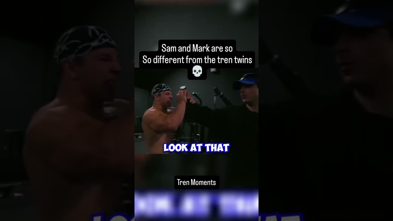 Sam sulek and his brother compared to tren twins🤣 
