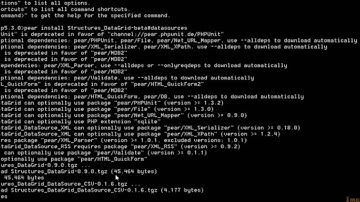 PEAR Video Tutorial 10 Installing the PEAR Structures DataGrid Datasource Renders Part 2