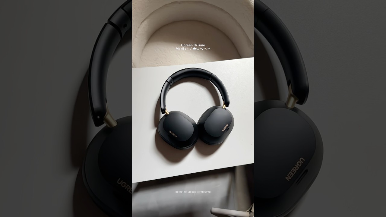 Ugreen Hitune Max 5c Bluetooth Headphones Advanced Hybrid Anc - Black