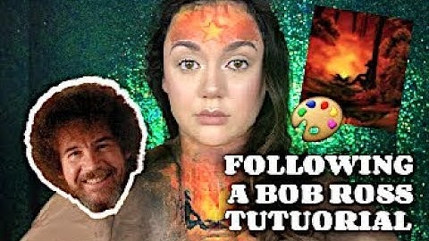 I Tried Following THE HARDEST Bob Ross Tutorial