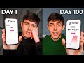 I tried tiktok creativity program for 100 days