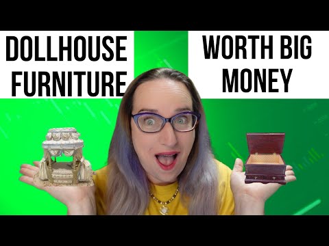 Vintage Dollhouse Furniture Worth BIG Money Minatures Sell BIG on eBay