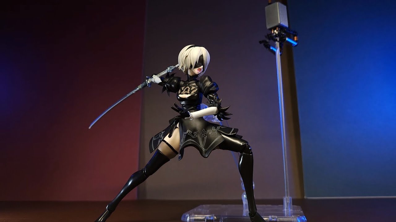 Unexpected 2B to be Figuarts! Works well!) S.H.Figuarts 2B