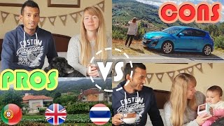 PROS AND CONS OF LIVING IN PORTUGAL (VS UK & THAILAND) INTERVIEW PROS AND CONS OF LIVING IN PORTUGAL (VS UK & THAILAND) INTERVIEW
