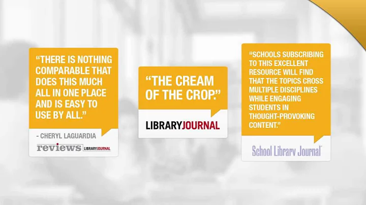 CQ Researcher Overview Video