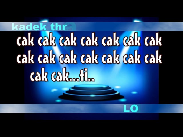 cekcek karaoke lolot band class=