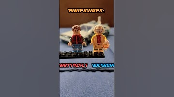 Back To The Future Lego Set #lego #backtothefuture #foryou #recommended #viralvideo #movie #shorts