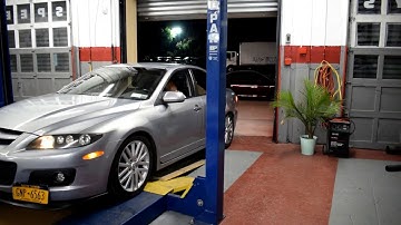 mazdaspeed6 teins lowering springs installed
