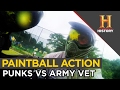Punks play paintball against army vet  asias special forces with terry schappert