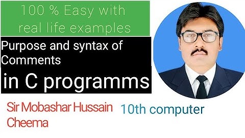 Comments class 10 computer chapter 1 long and short question answer | 10th computer chapter 1
