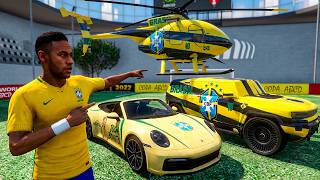 COLECIONANDO OS CARROS DA SELEÇÃO BRASILEIRA NO GTA 5