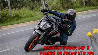 Michelin Power Cup 2 prueba de fuego 🔥 KTM 790