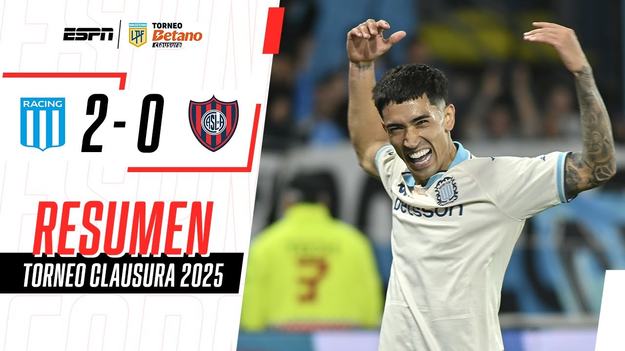 Racing volvió a ganar en Avellaneda.