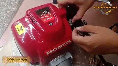 Hướng dẫn lắp nhanh máy cắt cỏ 4 thì Honda GX35 cho người mới