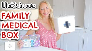 WHAT'S IN OUR FAMILY MEDICAL BOX / FIRST AID KIT & TRAVEL FIRST AID KIT  |  Emily Norris
