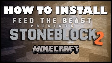 How To Install FTB StoneBlock 2 MODPACK | Gameplay & Download
