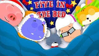 Five In The Bed | Nursery Rhyme Songs For Kids | Baby Rhymes | Children Video By Preschool