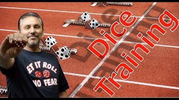 CRAPS Dice Training - Learn how to set, grip and toss and understand what the dice are doing.