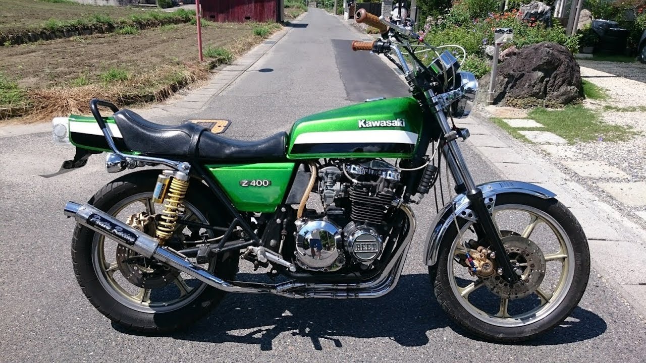 Z400GP ライムグリーン ラインステッカーセット 新品