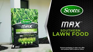 How To Use Scotts® MAX™ Southern Lawn Food