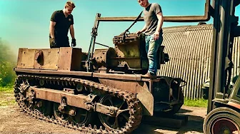 Saving a WW2 M5 High-Speed Tractor – Until We Opened the Engine…