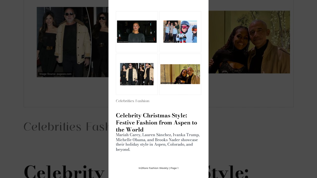 Fashion News Weekly Update 