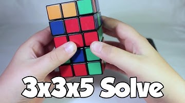 Fully Functional 3x3x5 Solve