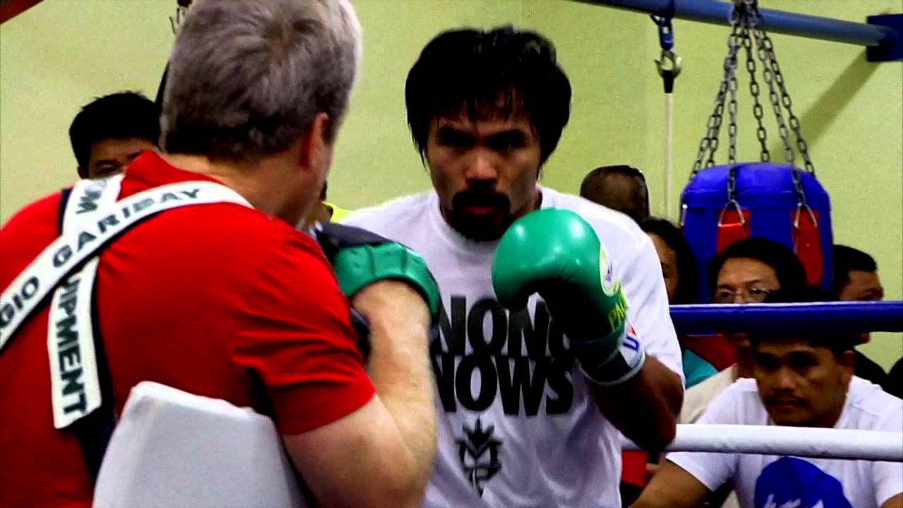 Manny Pacquaio on Aiba Pro Boxing YouTube