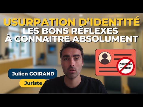 Usurpation d'identité : que faire ? Quels sont les bons réflexes ?