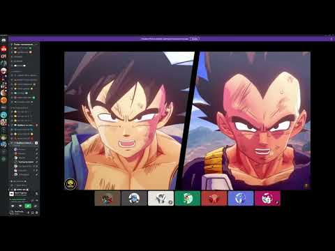 Goku vs Vegeta dub with music