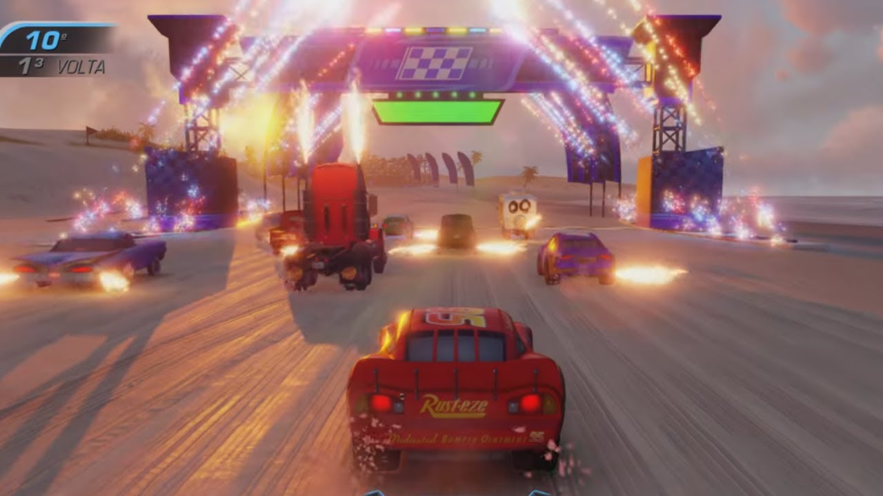 JOGO DO RELAMPAGO MCQUEEN, CARROS 3 - Correndo para Vencer PS5: Jogo de ...