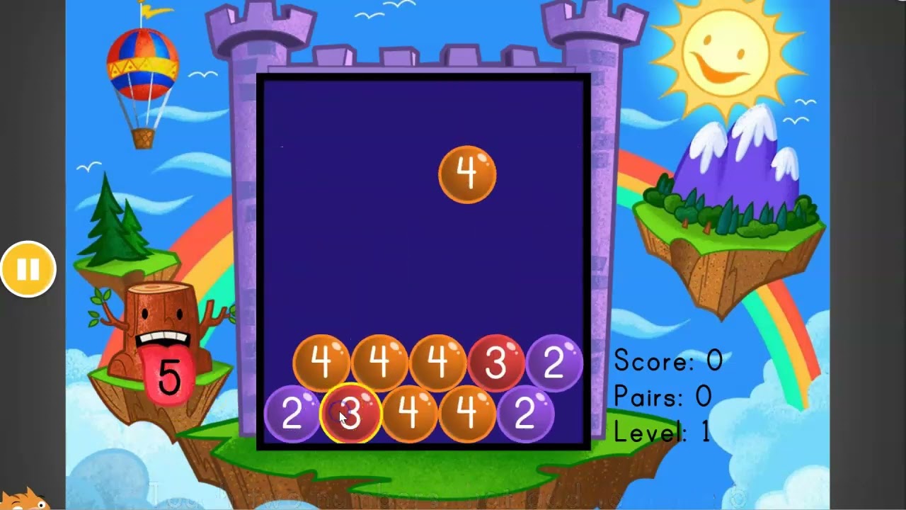 Bubble Buster: Addition Within 20