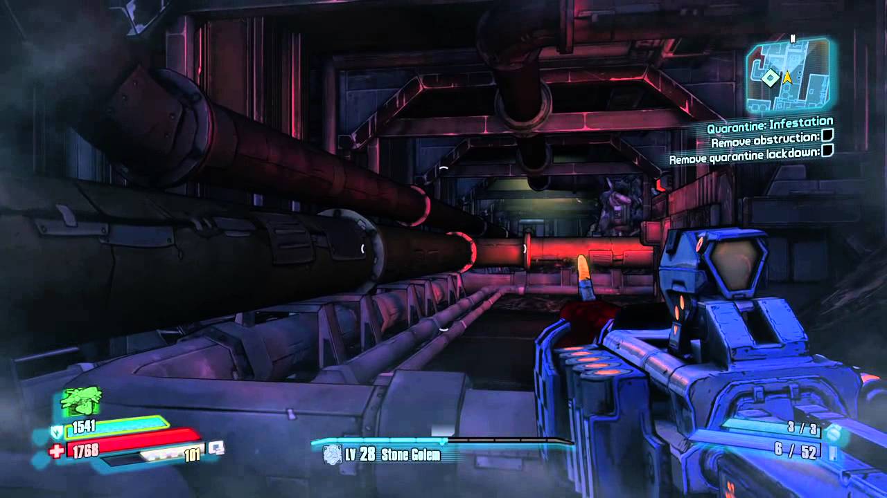 Borderlands: The Pre-Sequel (SIDE MISSION) QUARANTINE: INFESTATION