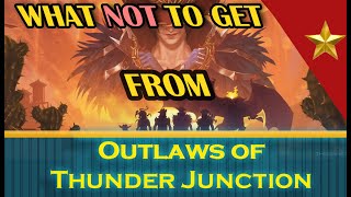 Outlaws of Thunder Junction Set Review (for Commander)