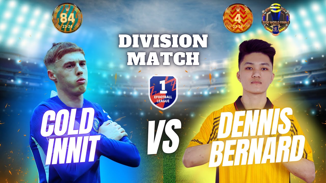I FACED DENNIS BERNARD IN DIVISION! | INTENSE GAMES AGAINST WORLD RANK 4 & 547! | EFOOTBALL 2025