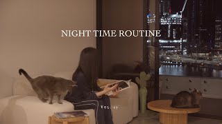 Cozy Night Time Routine 🌙✨ | making dinner, self-care, brunch with French toast and bacon