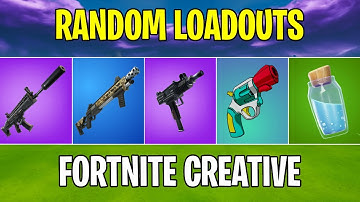 How To Make Random Loadouts In Fortnite Creative