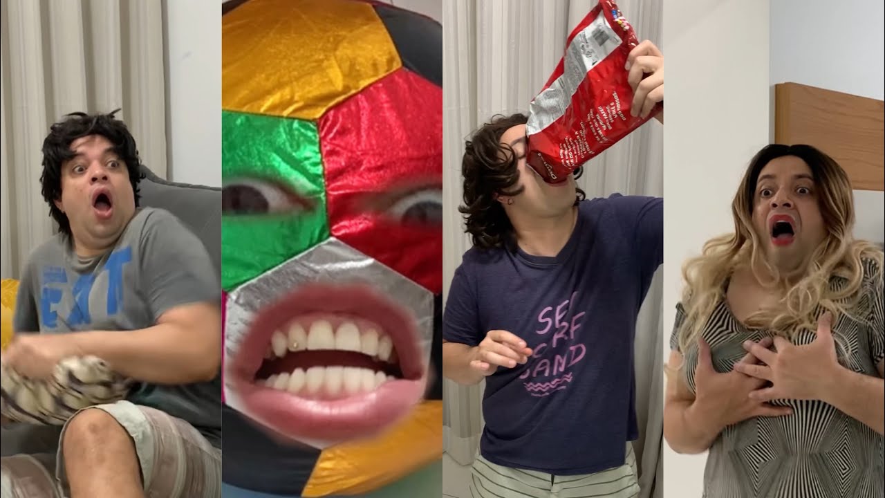 MEIA HORA DE VÍDEOS CANAL TUTU SANGOME TV (TENTE NÃO RIR)