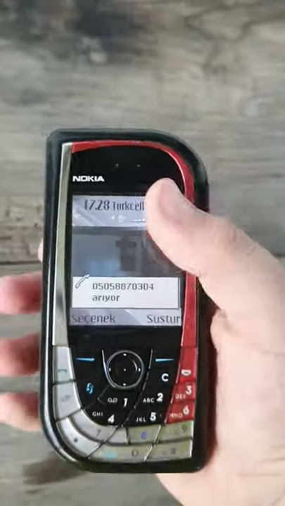 Nokia 7610 incoming call