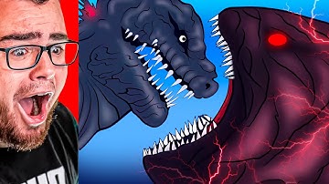 Reacting to RED BLOOP vs SHIN GODZILLA!