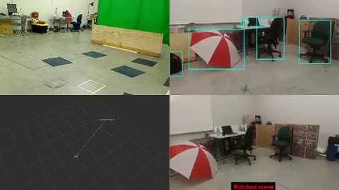 UAV Semantic Visual Teach and Repeat-Using Deep Network Object Detector