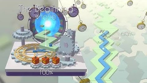 Dancing Line | The Clock (Level 2) | 100%