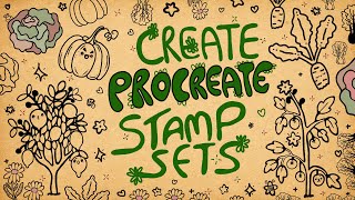 🌿 Create Procreate Stamp Brushes | Step-by-Step Tutorial (2 Methods) | Part 1 🌿